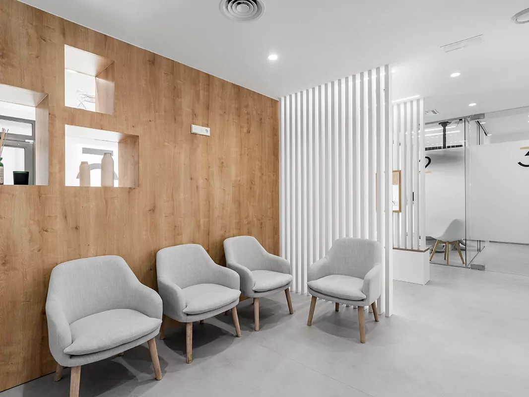 Sala de espera moderna