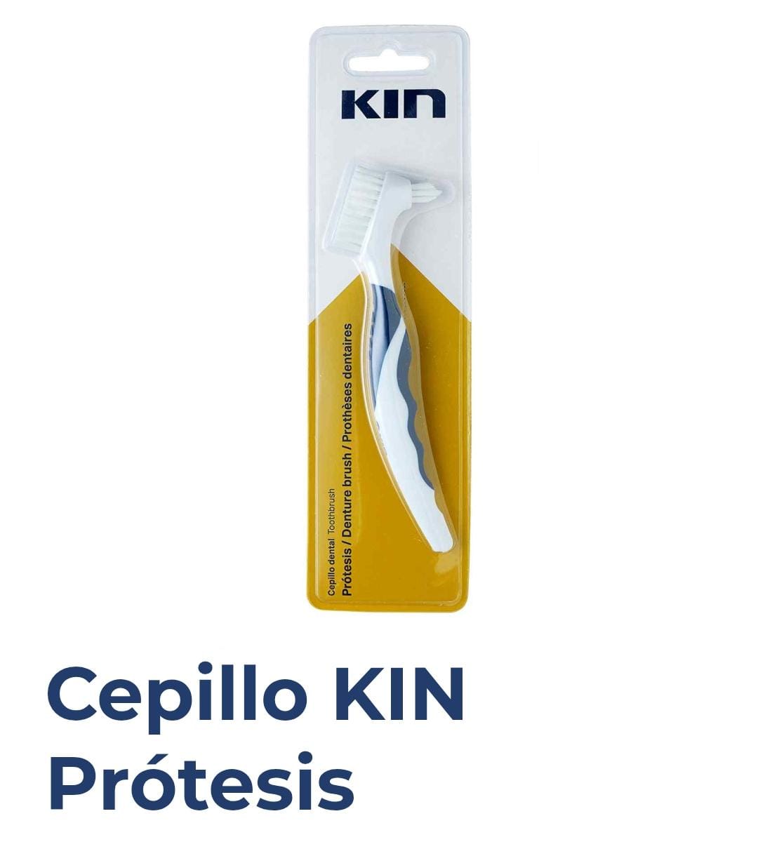 Cepillo KIN Prótesis – Higiene especializada para prótesis dentales